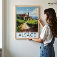 Alsace Poster - France Wall Art