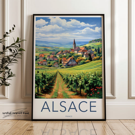 Alsace Poster - France Wall Art