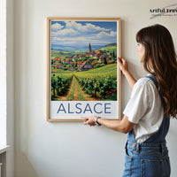 Alsace Poster - France Wall Art
