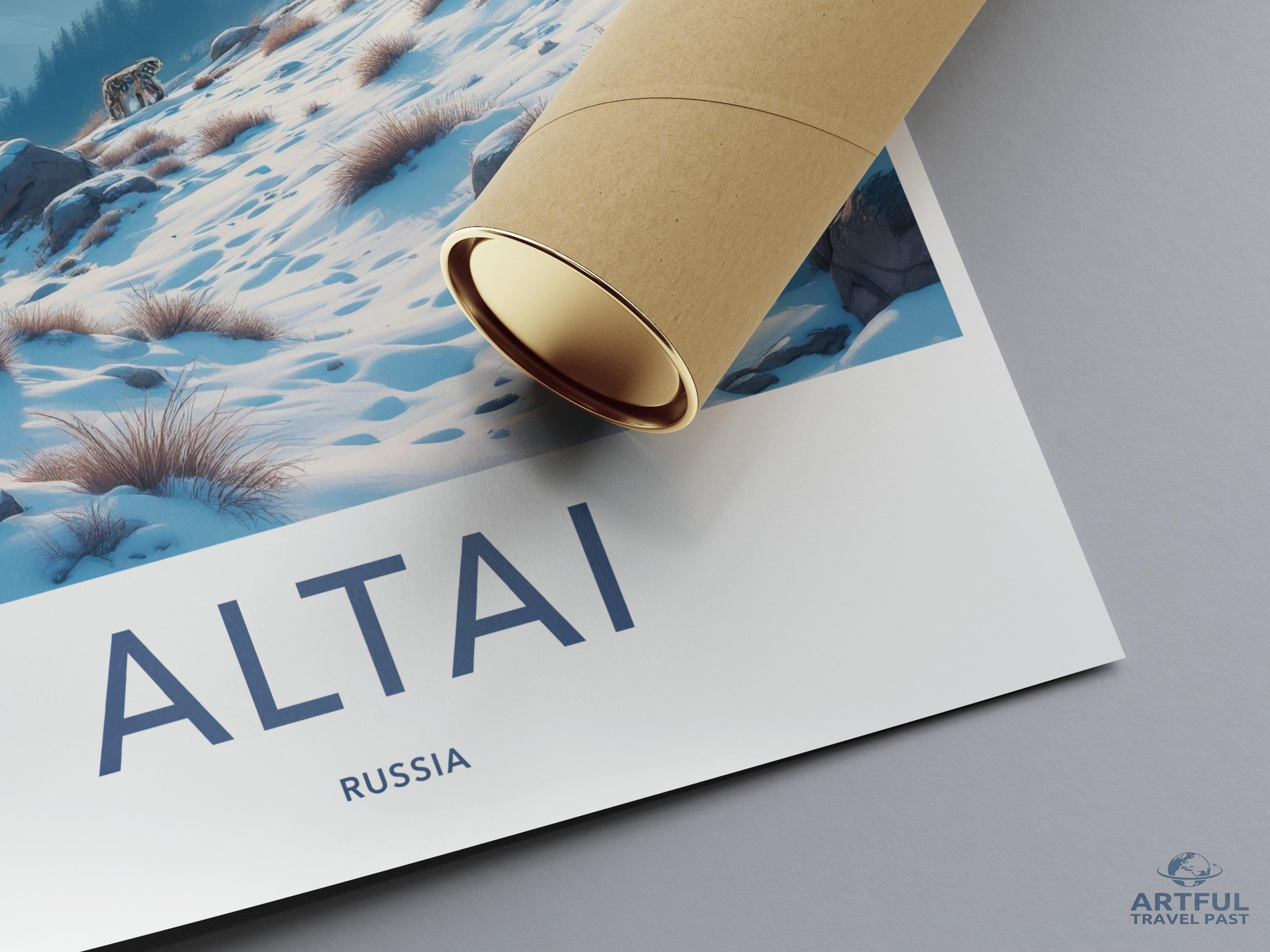 Altai Mountains Poster