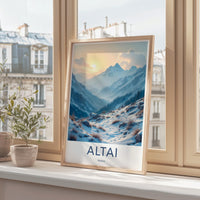 Altai Mountains Poster