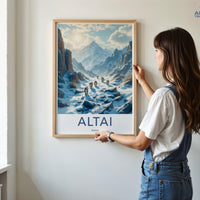 Altai Mountains Poster - Russia Wall Art