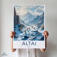 Altai Mountains Poster - Russia Wall Art