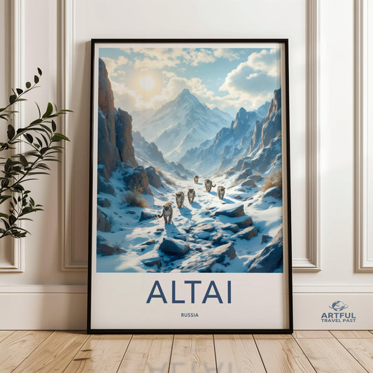 Altai Mountains Poster - Russia Wall Art