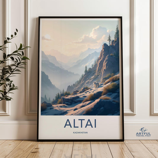 Altai Poster - Kazakhstan Wall Art