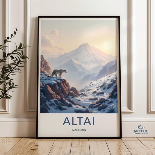Altai Poster - Kazakhstan Wall Art
