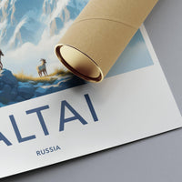Altai Poster | Russia Wall Art | Eastern Europe Decor