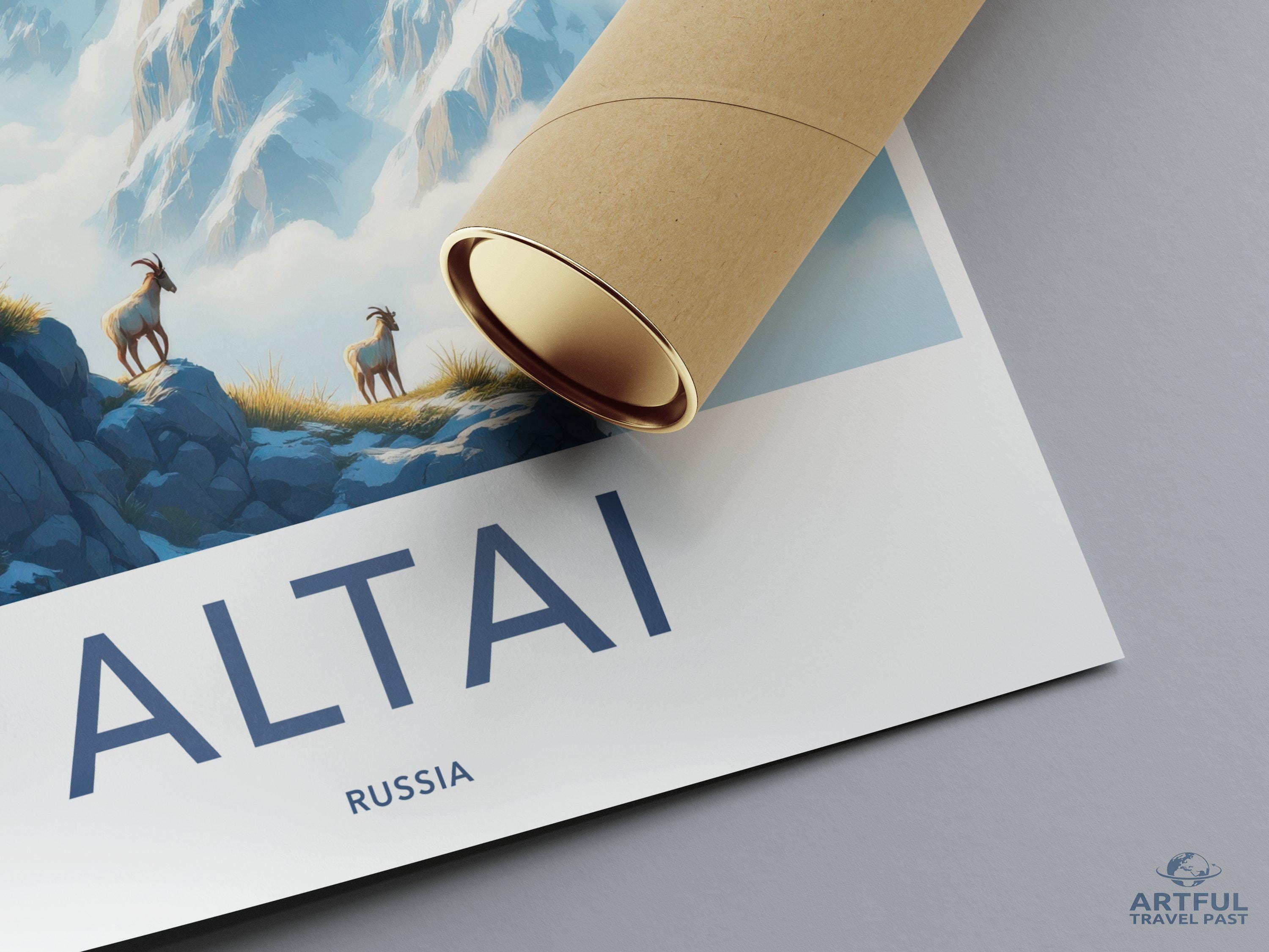 Altai Poster | Russia Wall Art | Eastern Europe Decor