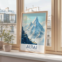 Altai Poster | Russia Wall Art | Eastern Europe Decor