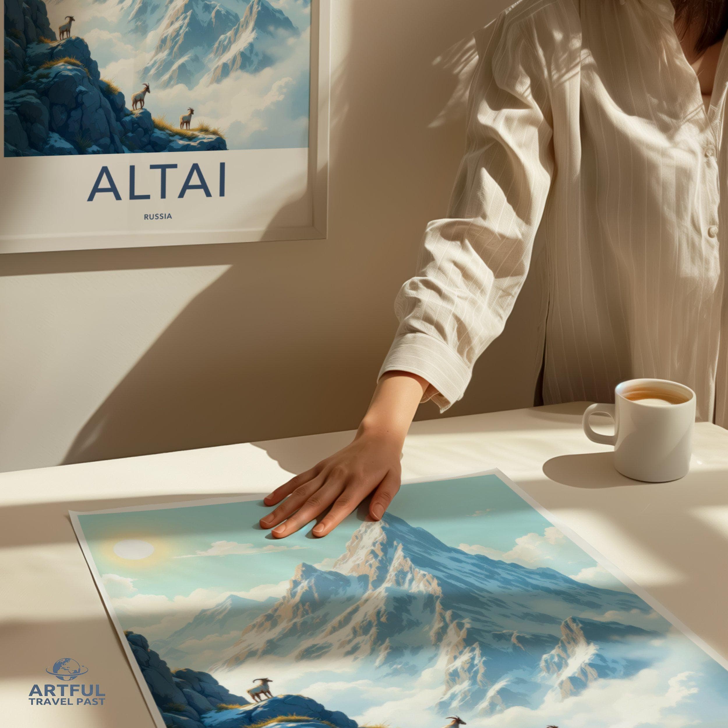 Altai Poster | Russia Wall Art | Eastern Europe Decor