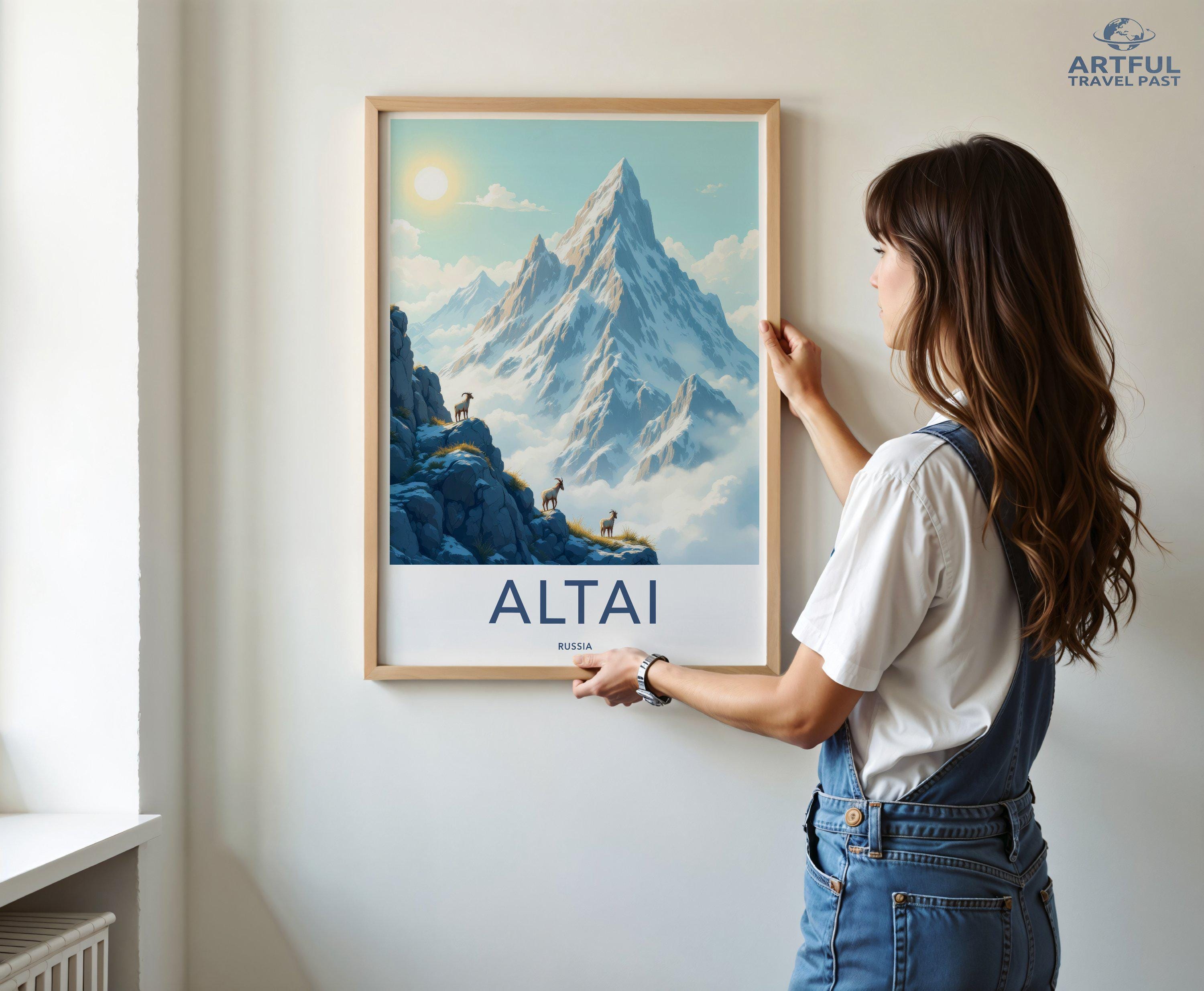 Altai Poster | Russia Wall Art | Eastern Europe Decor