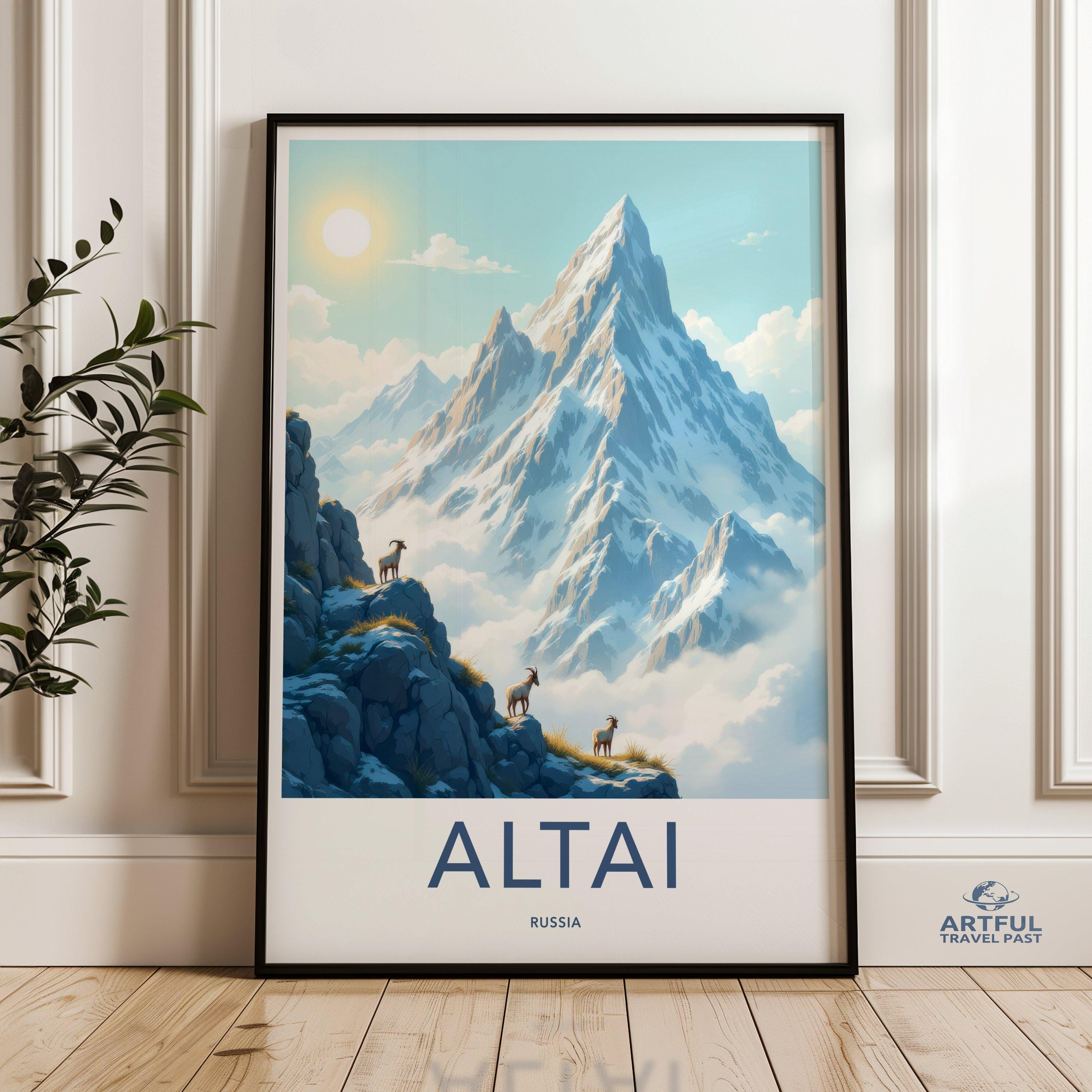 Altai Poster | Russia Wall Art | Eastern Europe Decor