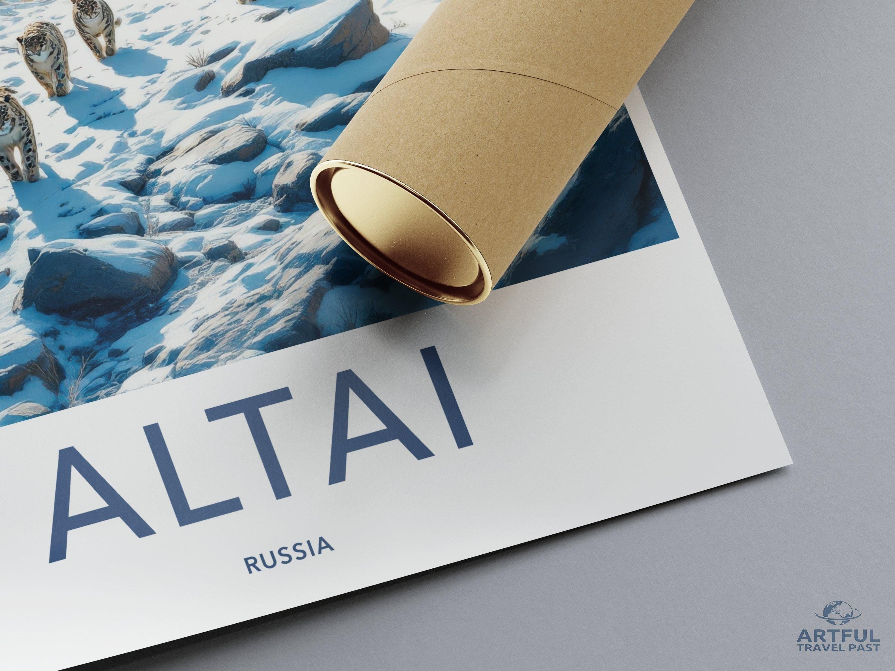 Altai Poster | Russia Wall Art | Eastern Europe Decor