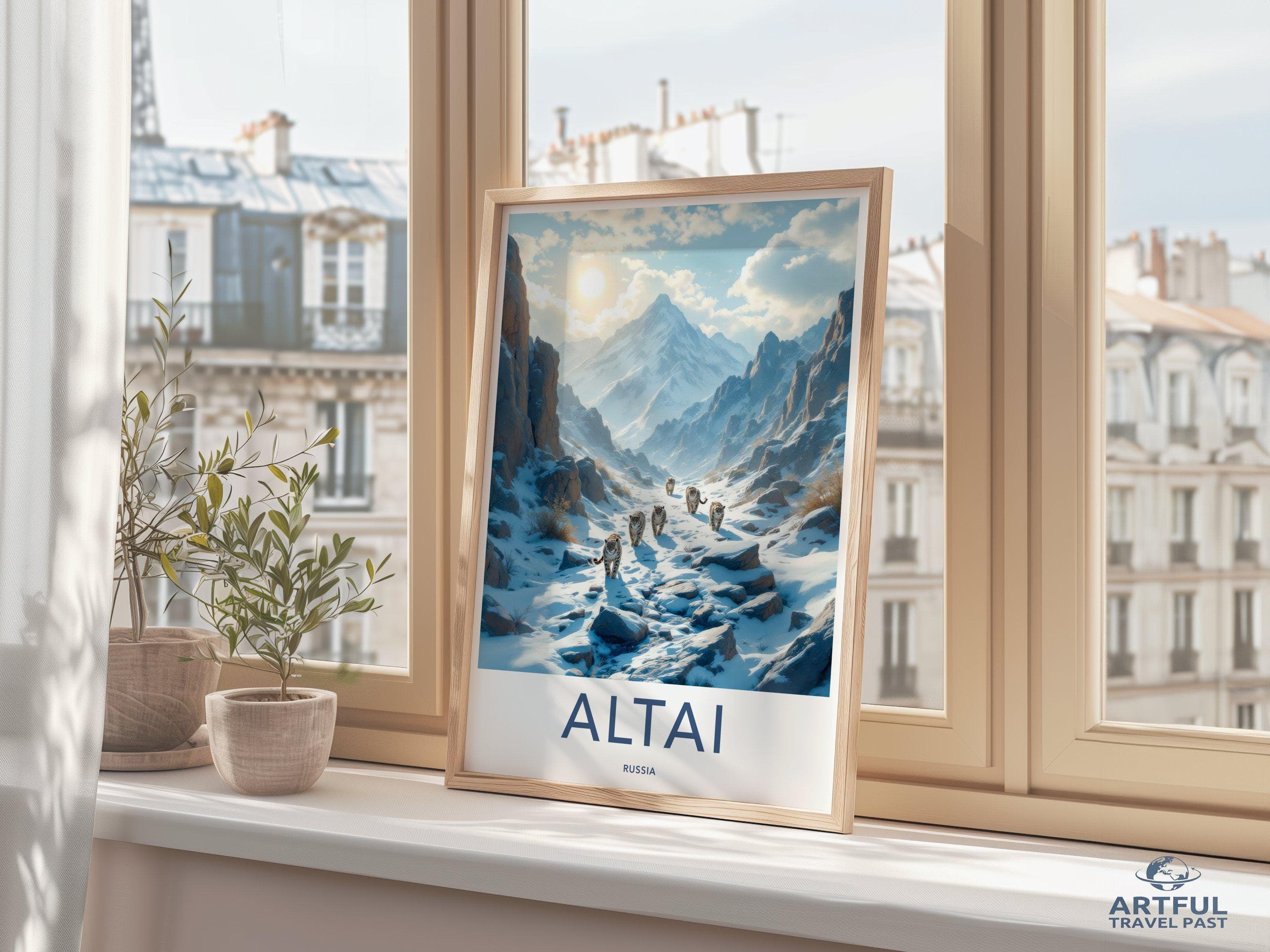 Altai Poster | Russia Wall Art | Eastern Europe Decor