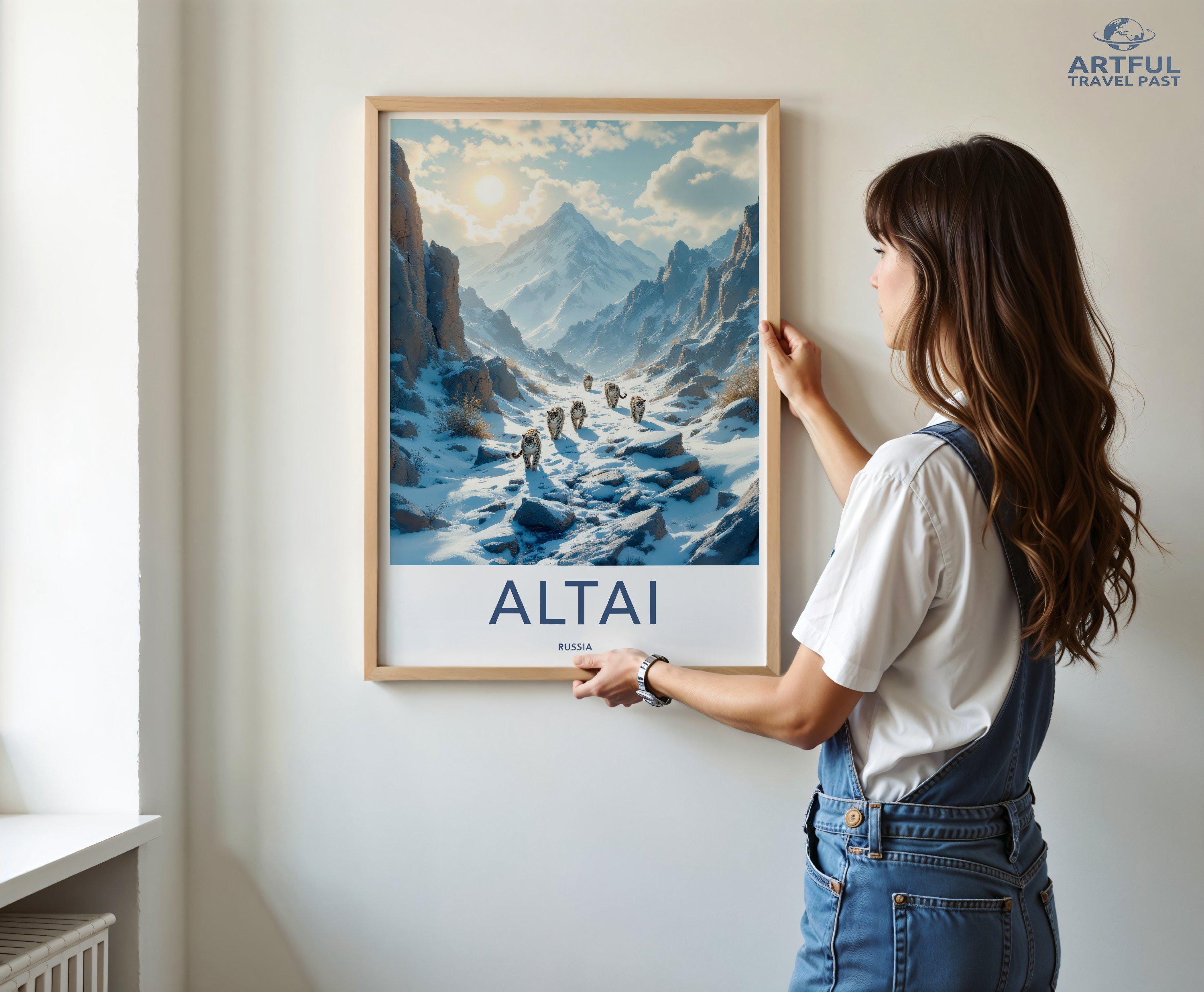 Altai Poster | Russia Wall Art | Eastern Europe Decor