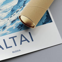 Altai Poster | Russia Wall Art | Eastern Europe Decor