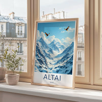 Altai Poster | Russia Wall Art | Eastern Europe Decor