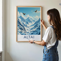 Altai Poster | Russia Wall Art | Eastern Europe Decor