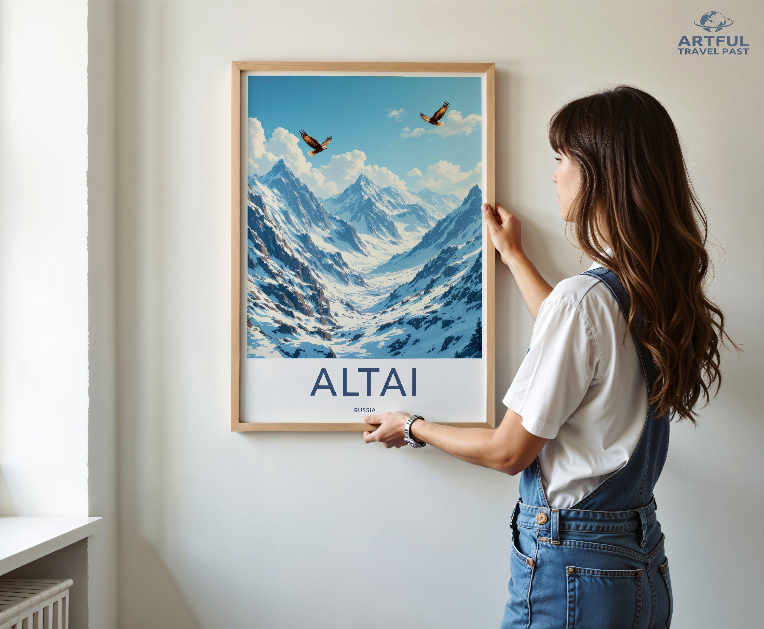 Altai Poster | Russia Wall Art | Eastern Europe Decor