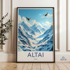 Altai Poster | Russia Wall Art | Eastern Europe Decor