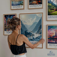Altai Republic Poster - Russia Travel Art