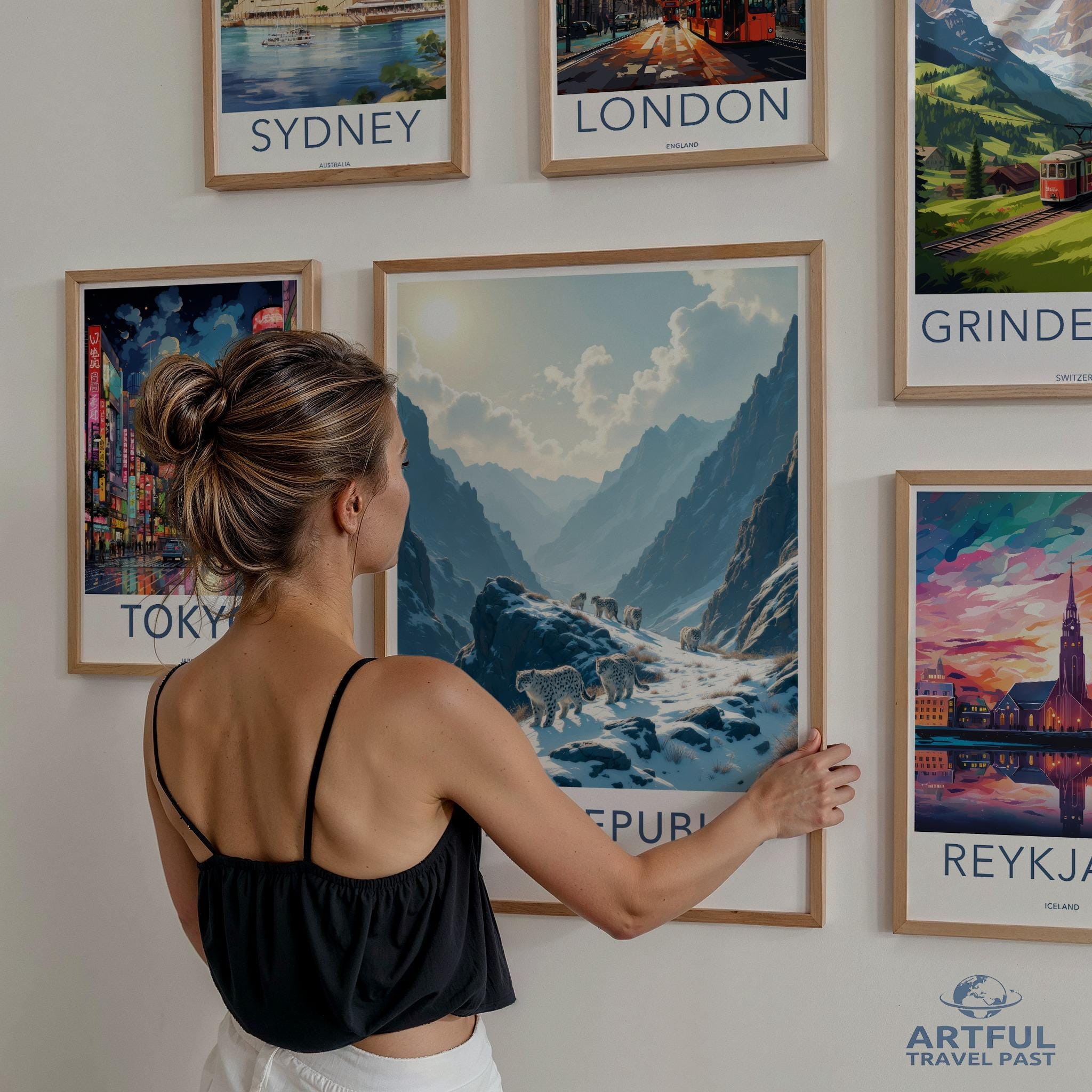 Altai Republic Poster - Russia Travel Art