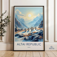 Altai Republic Poster - Russia Wall Art