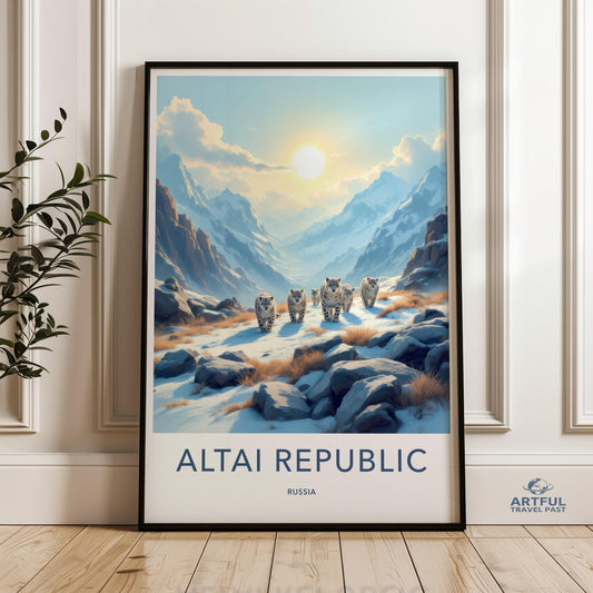 Altai Republic Poster - Russia Wall Art
