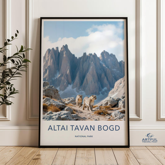 Altai Tavan Bogd Poster - National Park