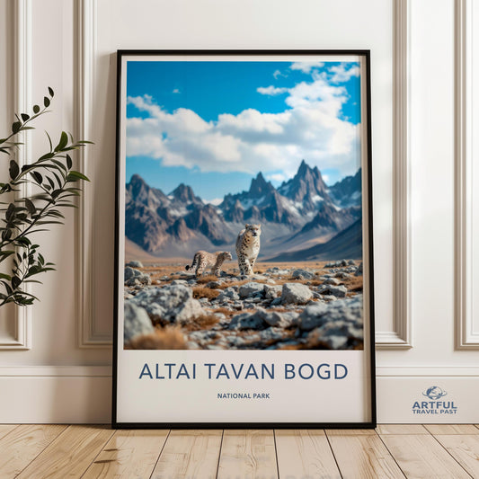 Altai Tavan Bogd Poster - National Park