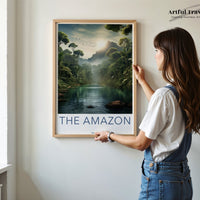 Amazon Rainforest Poster | Bolivia Wall Art