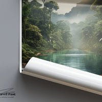 Amazon Rainforest Poster | Bolivia Wall Art