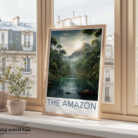 Amazon Rainforest Poster | Bolivia Wall Art