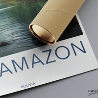 Amazon Rainforest Poster | Bolivia Wall Art