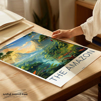 Amazon Rainforest Poster | Peru Wall Art