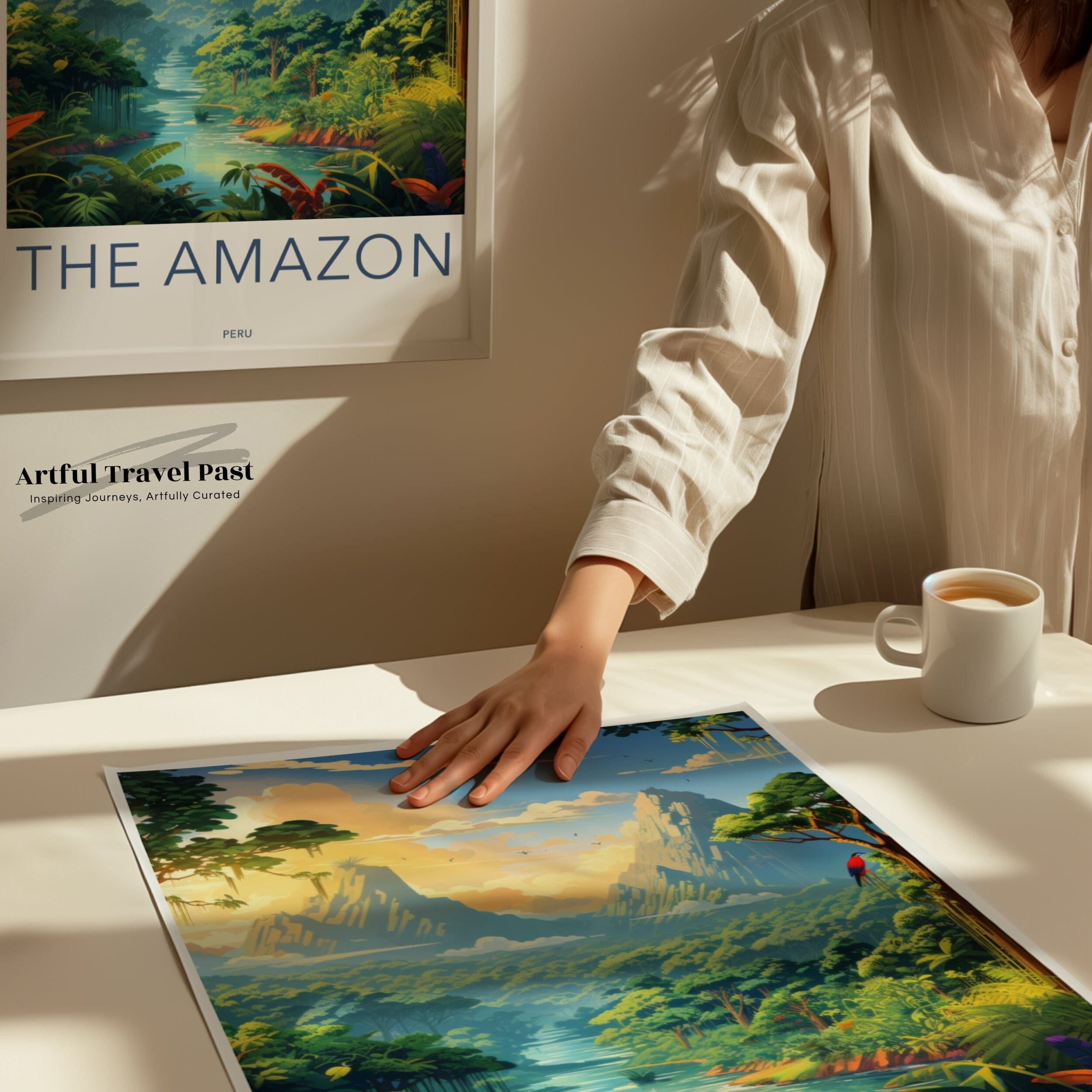 Amazon Rainforest Poster | Peru Wall Art