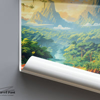 Amazon Rainforest Poster | Peru Wall Art