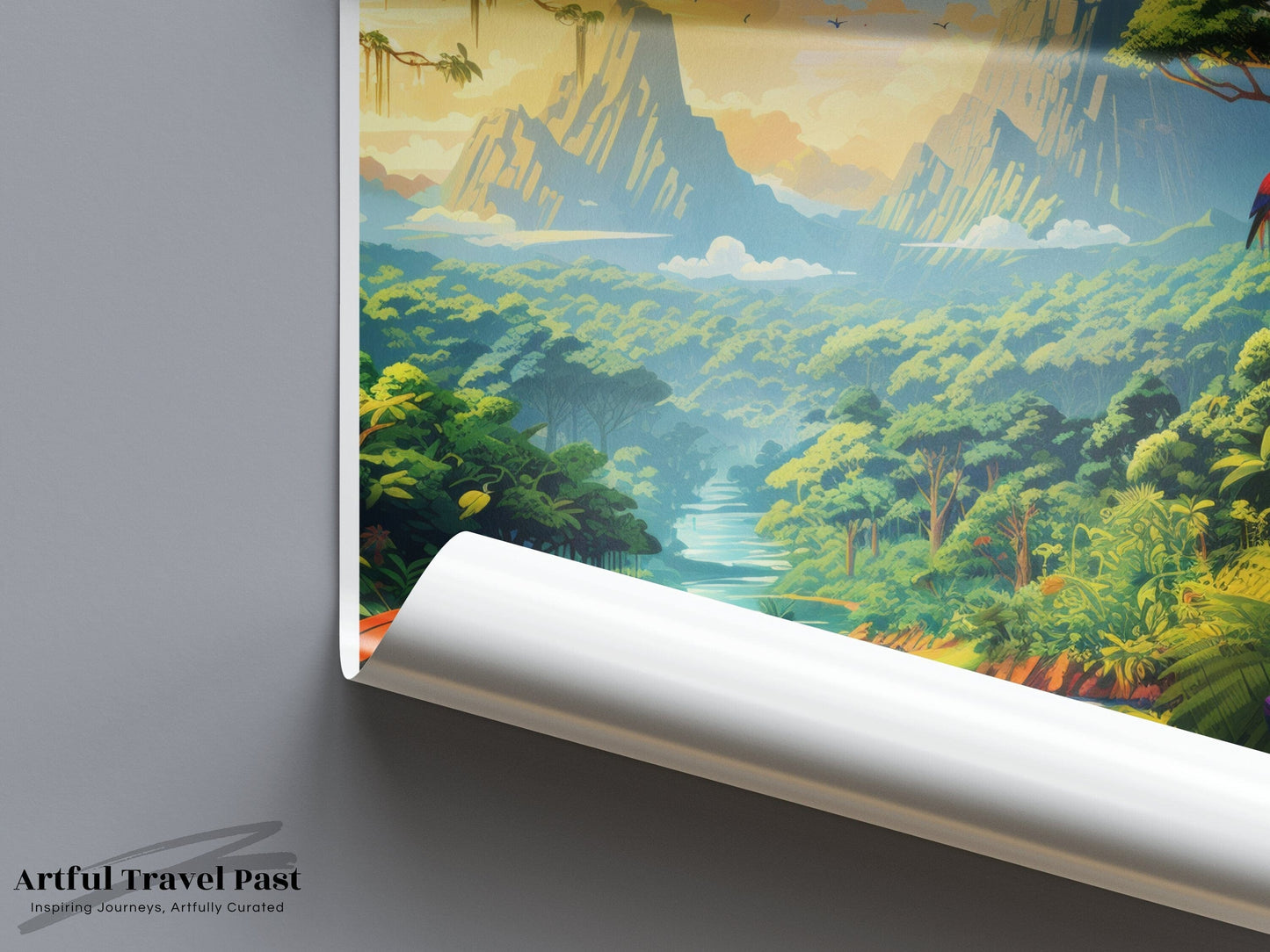 Amazon Rainforest Poster | Peru Wall Art