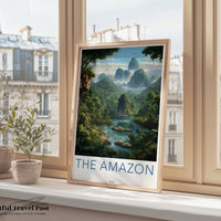 Amazon Rainforest Poster - Peru Wall Art