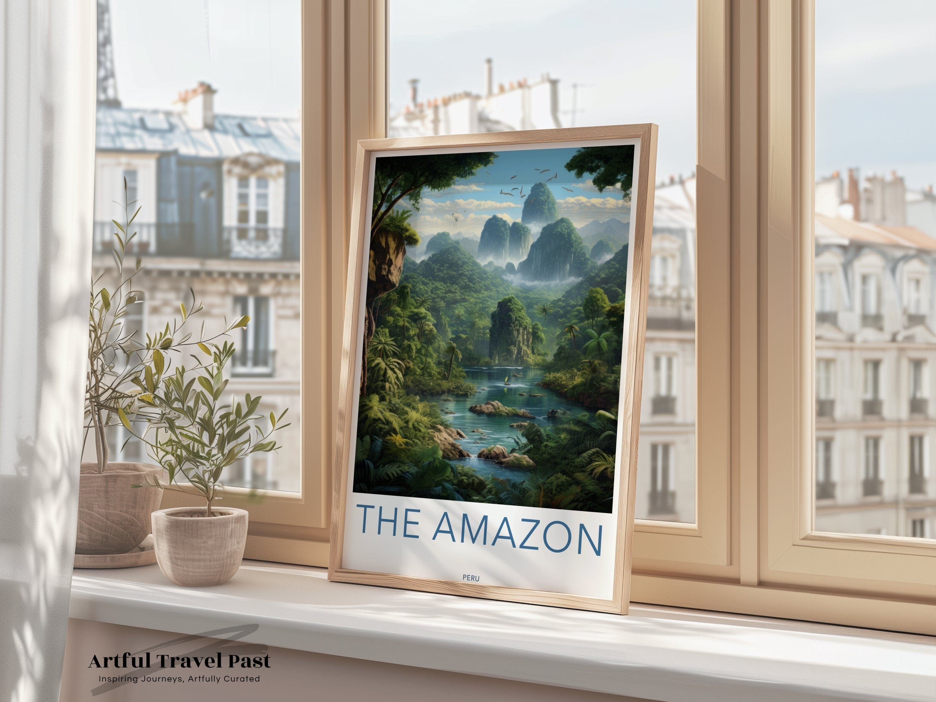 Amazon Rainforest Poster - Peru Wall Art