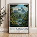 Amazon Rainforest Poster - Peru Wall Art