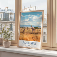 Amboseli Kenya Poster - National park