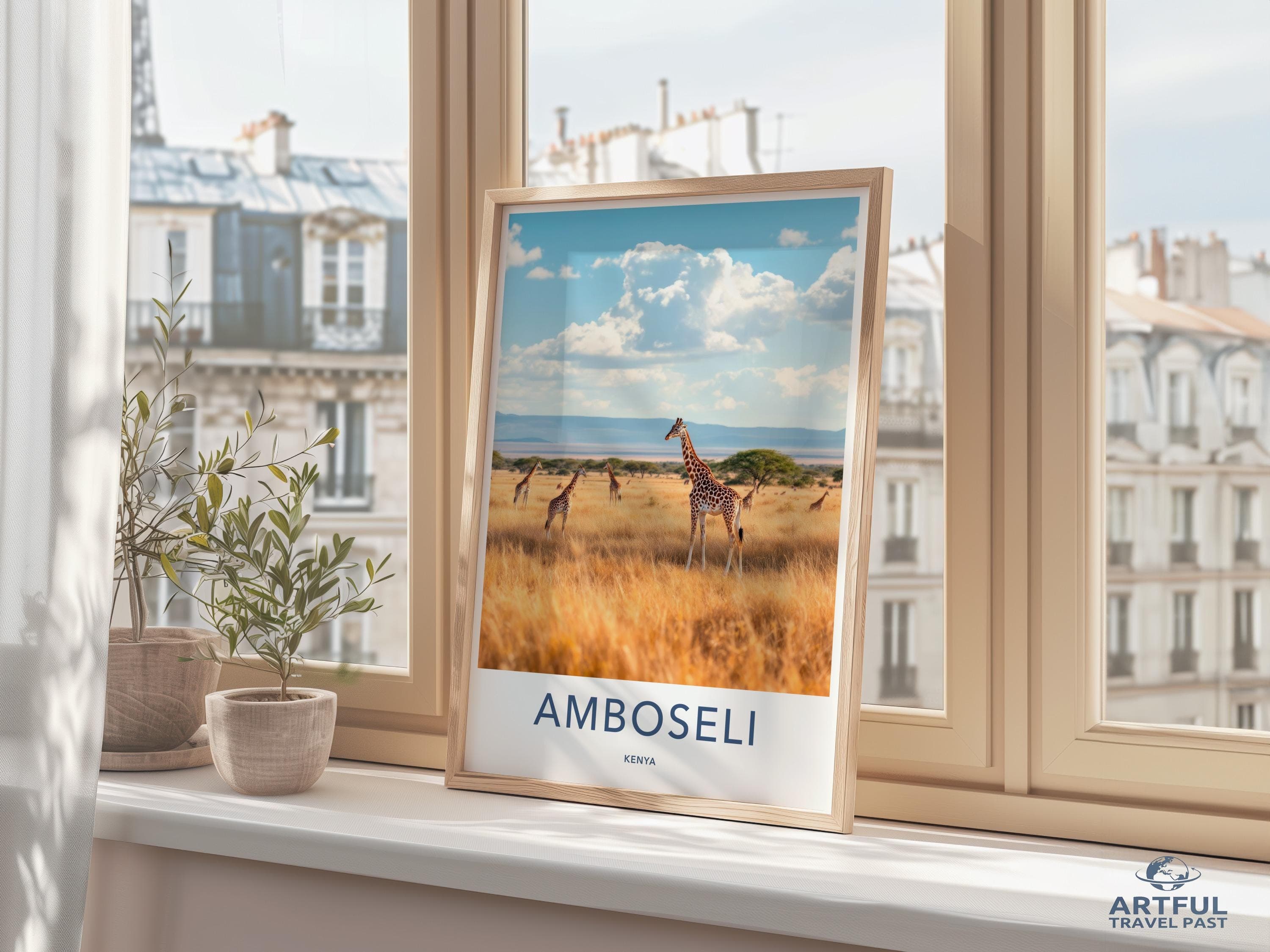 Amboseli Kenya Poster - National park