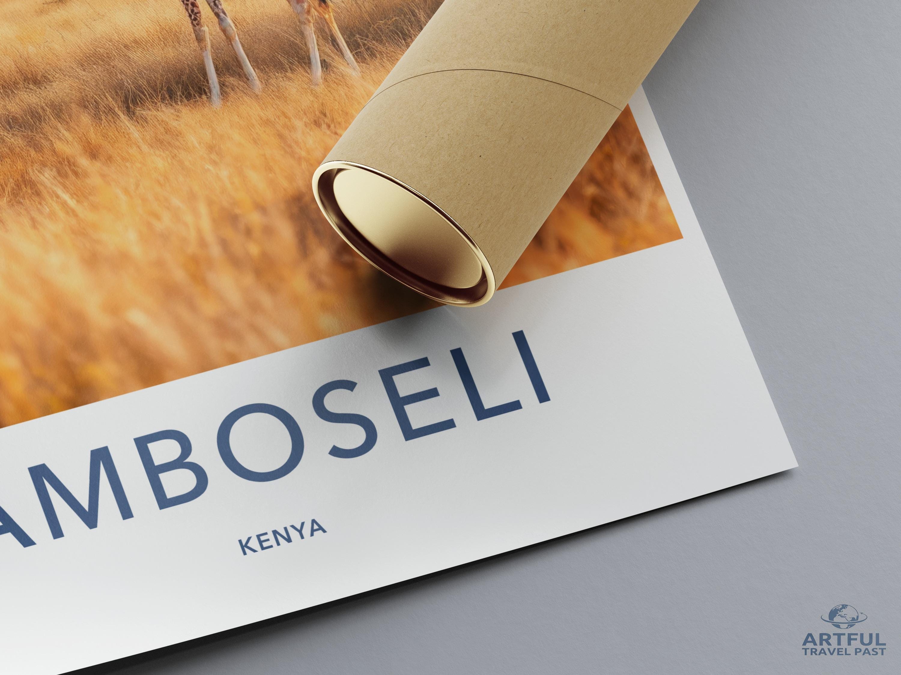 Amboseli Kenya Poster - National park