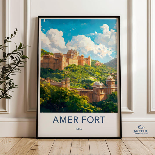 Amer Fort Poster - India Wall Art