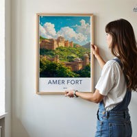 Amer Fort Poster - India Wall Art