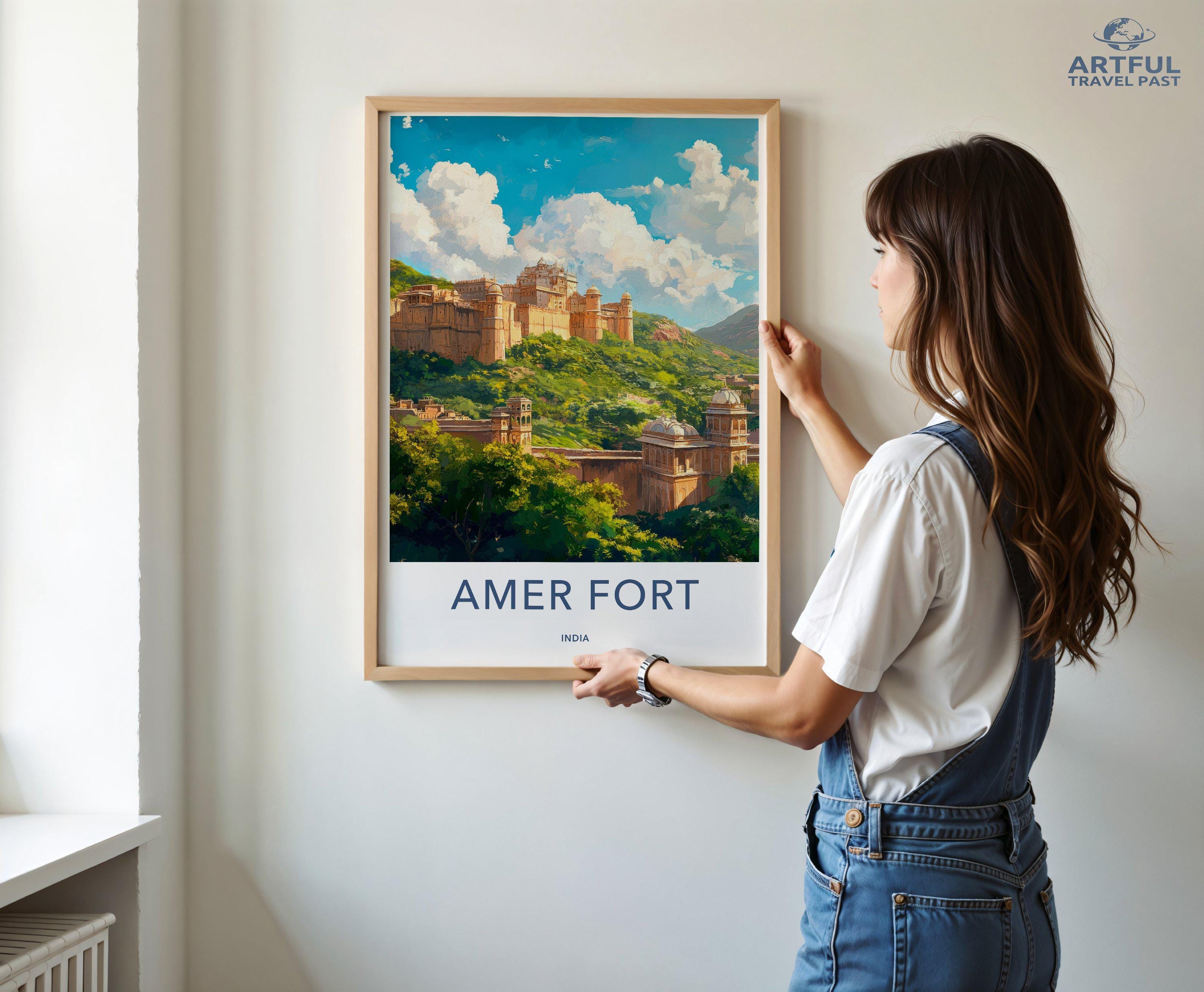 Amer Fort Poster - India Wall Art
