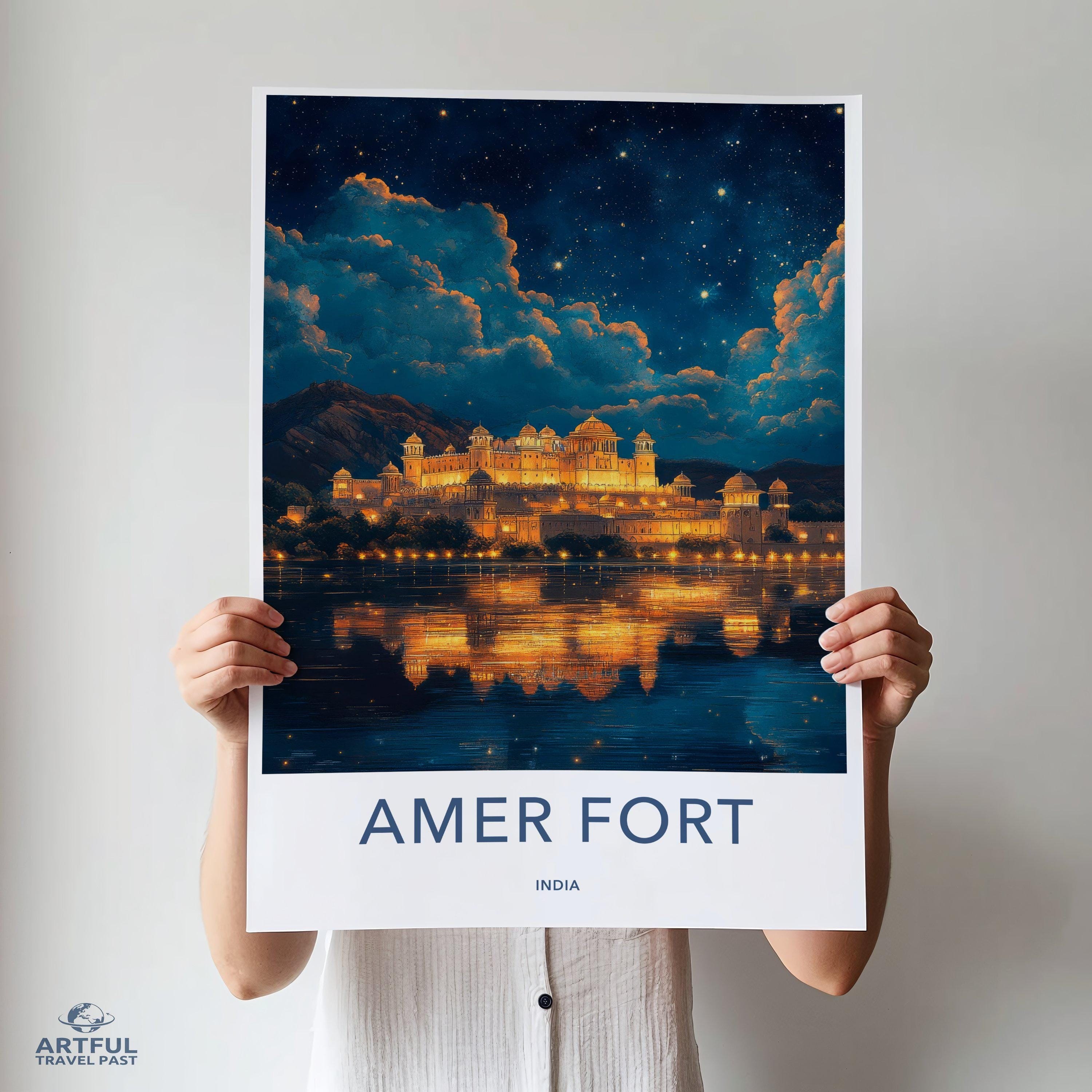 Amer Fort Poster - India Wall Art