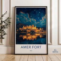 Amer Fort Poster - India Wall Art