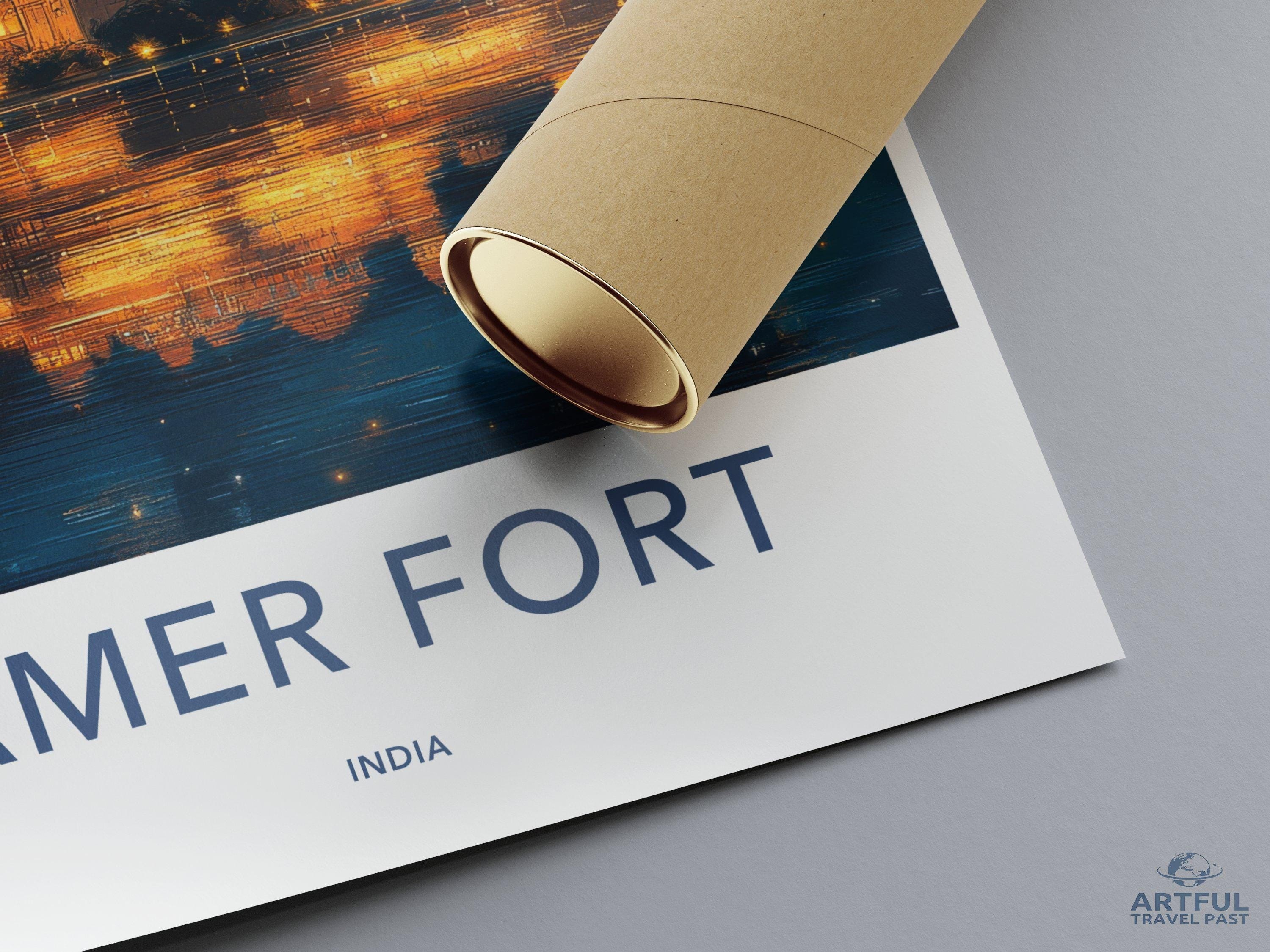 Amer Fort Poster - India Wall Art